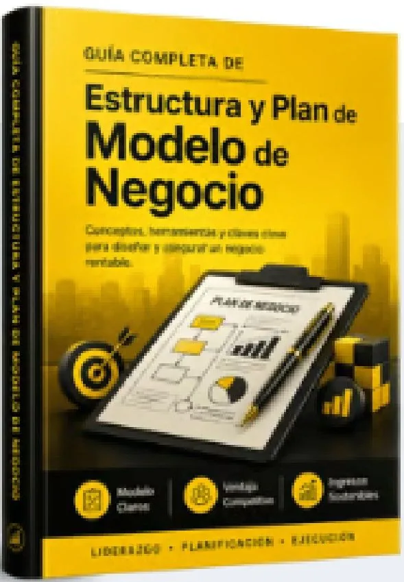 Portada del bono Estructura y Plan de Modelo de Negocio